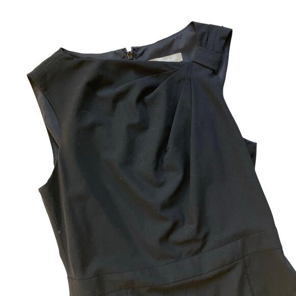 Banana Republic Black Wool Sheath Dress Size 4 Workwear Classic - Picture 2 of 6